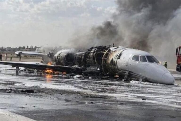 Aircraft Carrying High-Profile Figure Crashes at Libya Airport
